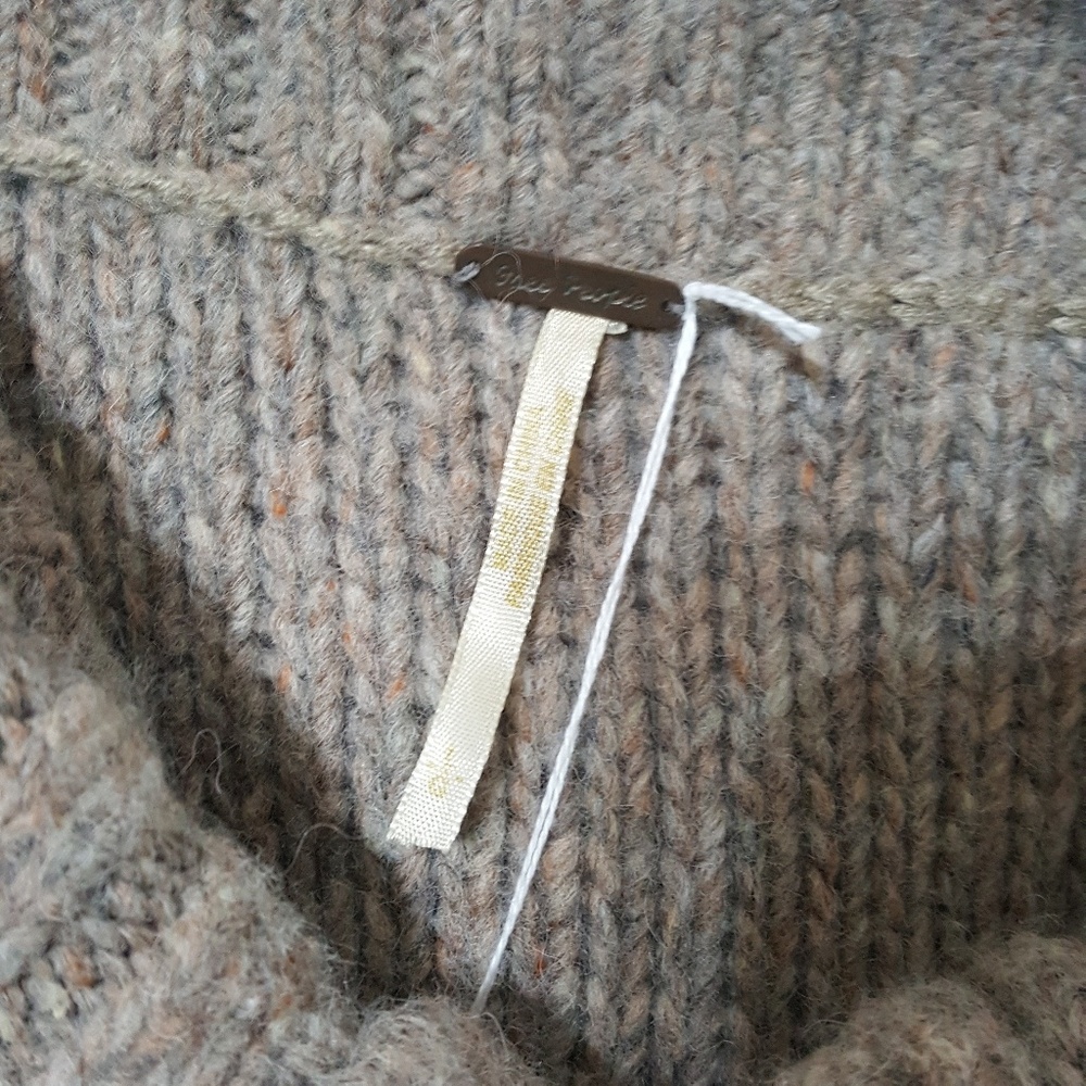 SOLD* Free People Chunky Knit Wool Cardigan - Picture 5 of 5
